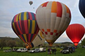 Balóny se vznášely nad Slapskou přehradou